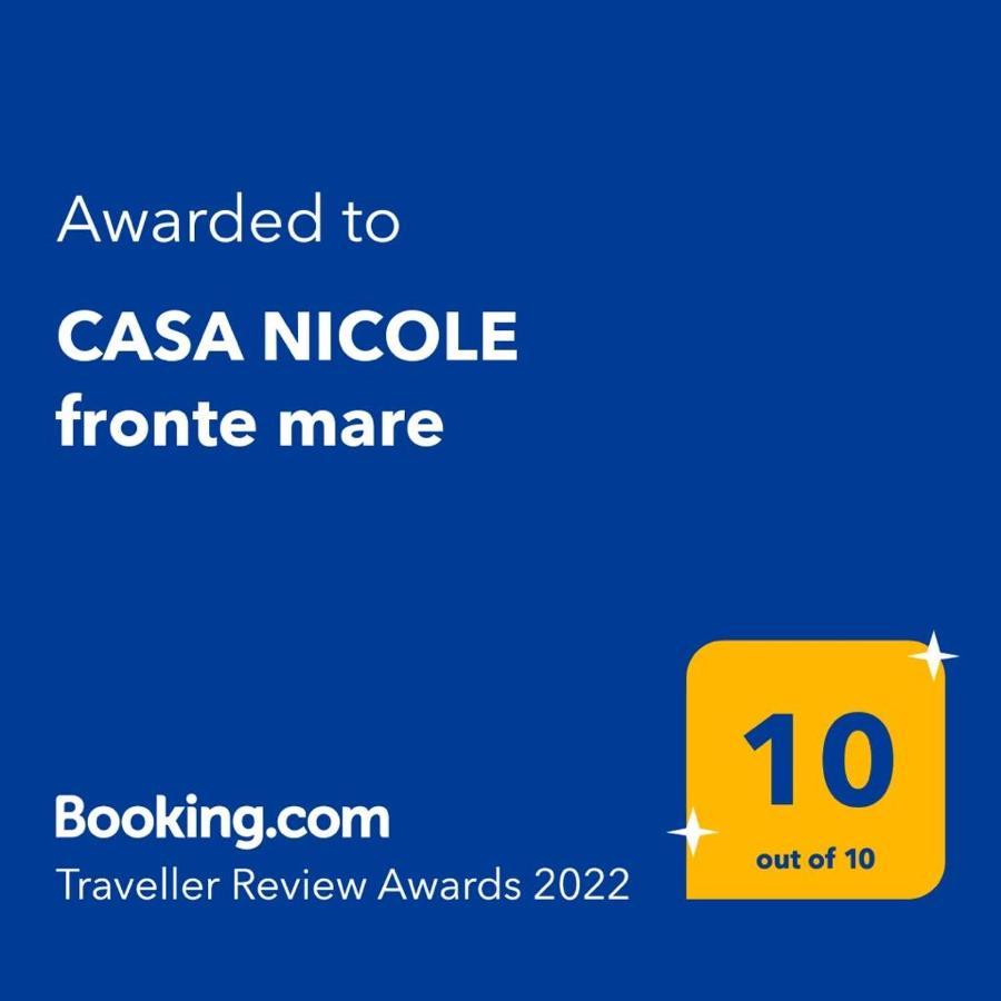 Casa Nicole Fronte Mare Βίλα Giardini Naxos Εξωτερικό φωτογραφία